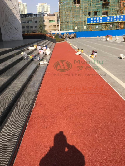 航天五一〇所 独山子彩色路面