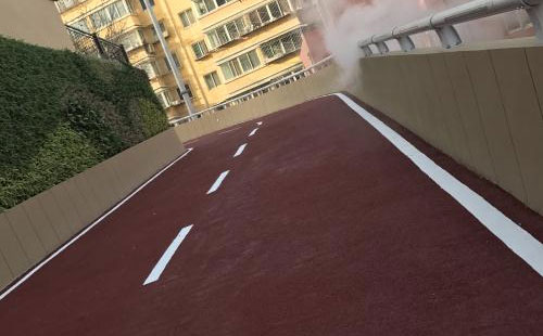 独山子彩色路面