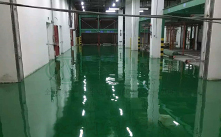 11月独山子独山子环氧地坪施工高峰来袭，梦得来化工多项目同步推进保交付